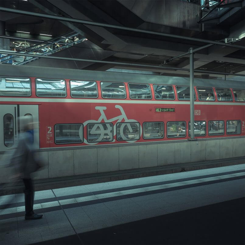 Um pouco de paisagem do metrô de Andreas Levers