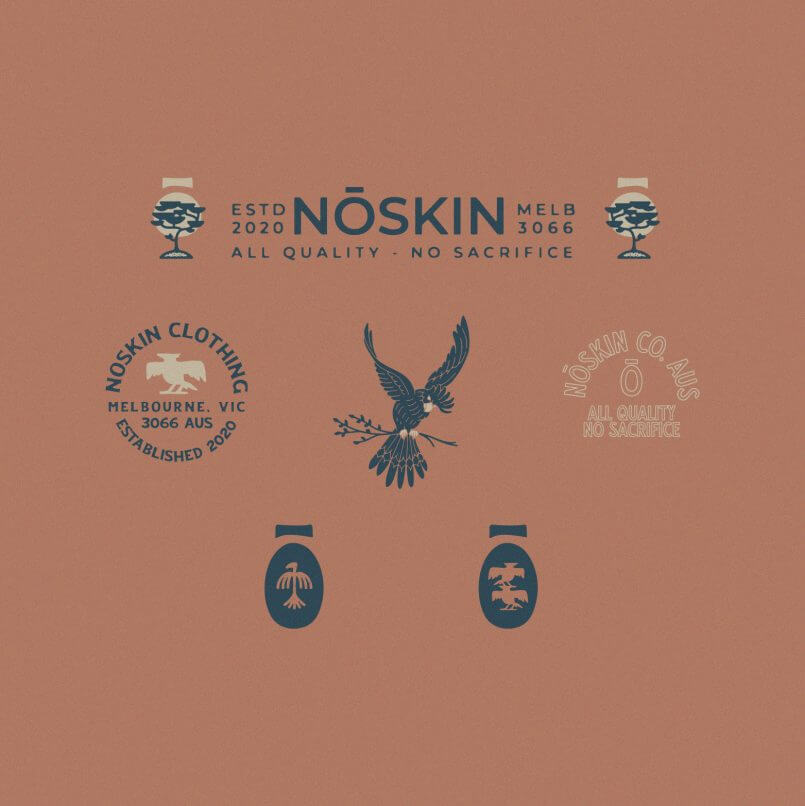 Noskin mostra seus novos logos