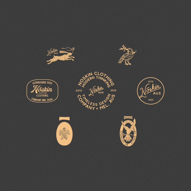 Diversos logos para noskin