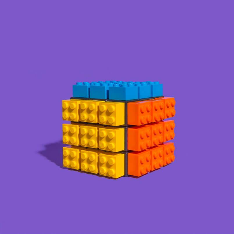 Cubo  de Lego de Jaime Sanches