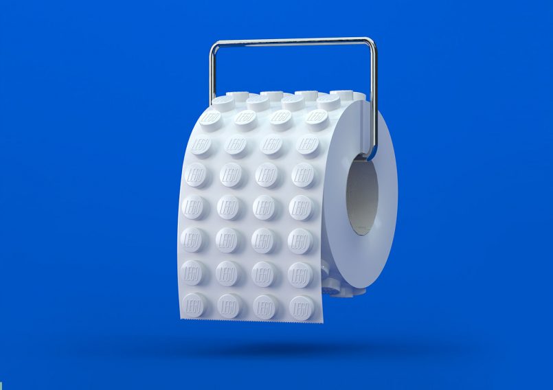 Pepel higienico de Lego de Jaime Sanches