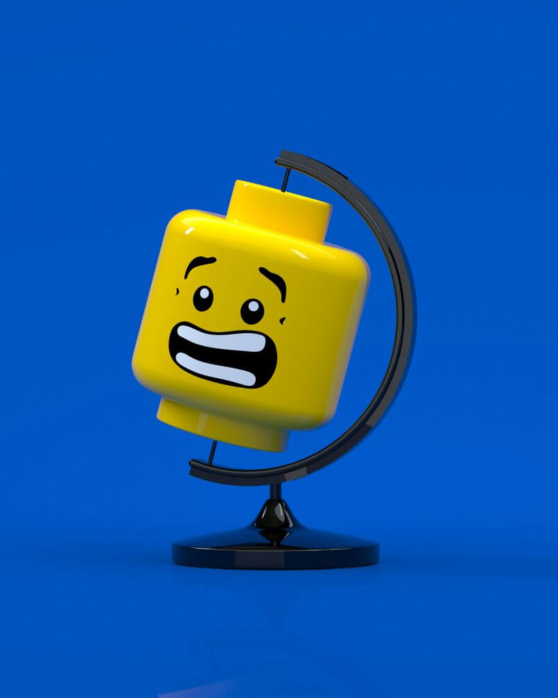 botijão de gáz de Lego de Jaime Sanches