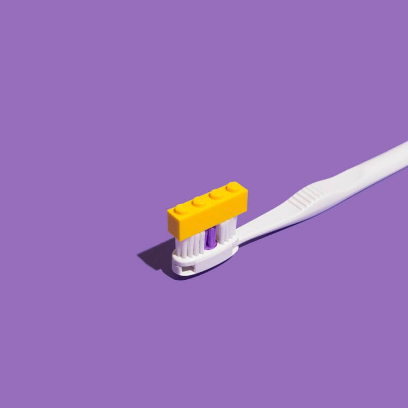 Escova de dente  de Lego de Jaime Sanches