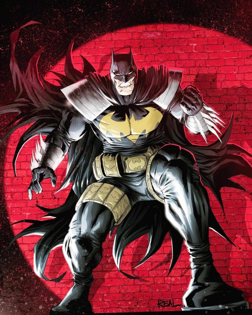 Batman e seu acervo por José Real