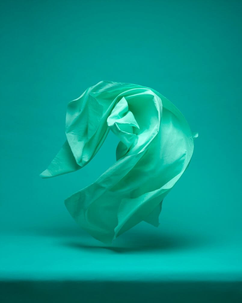 lençol verde por Neal Grundy