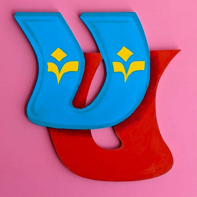 letra tipografica U por François Tusseki