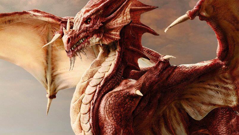 monstro dragão por Daniel Sian