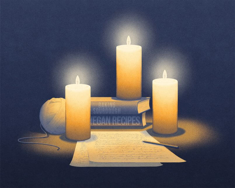 velas para iluminar por Myriam Wares