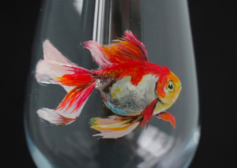 peixe colorido por Silva Popescu