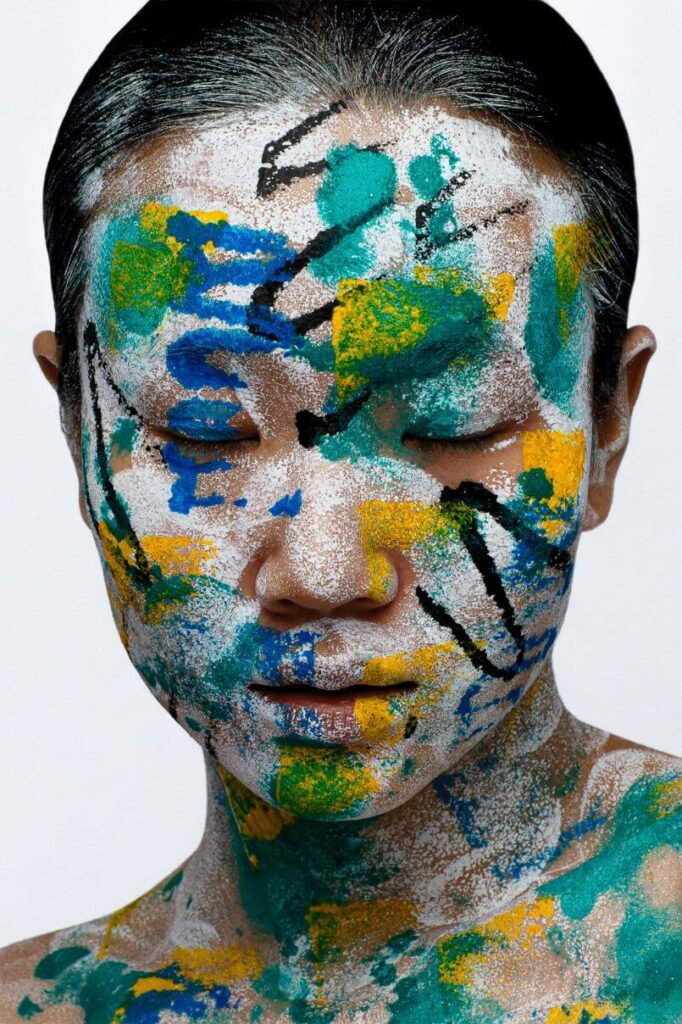 rosto rotos de japones por Simone Zbinden