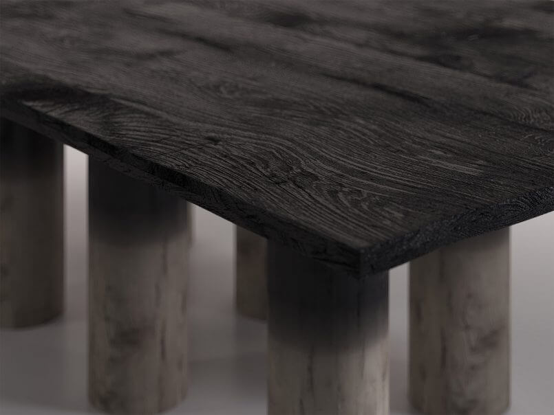 mesa madeira por Artefatto