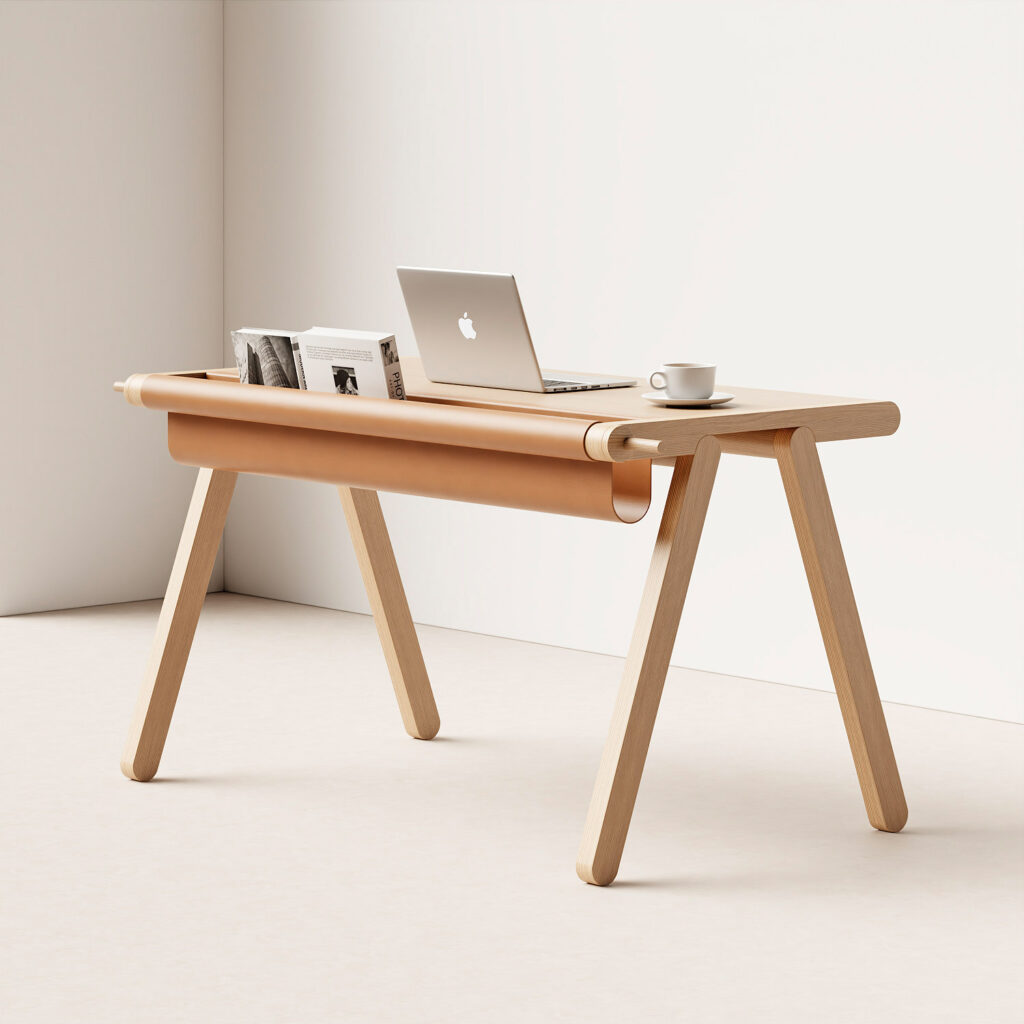 mesa de madeira por João Teixeira