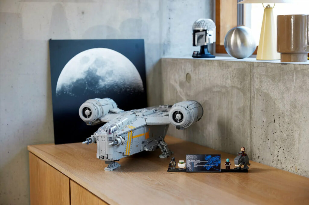 nave star wars LEGO produtos divertidos