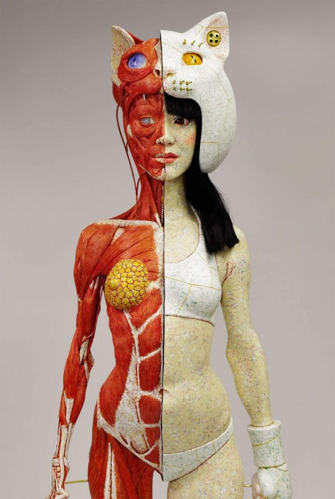 mulher bionica  por Masao Kinoshita