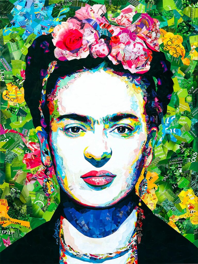 a mulher Frida por Ovidiu Solcan