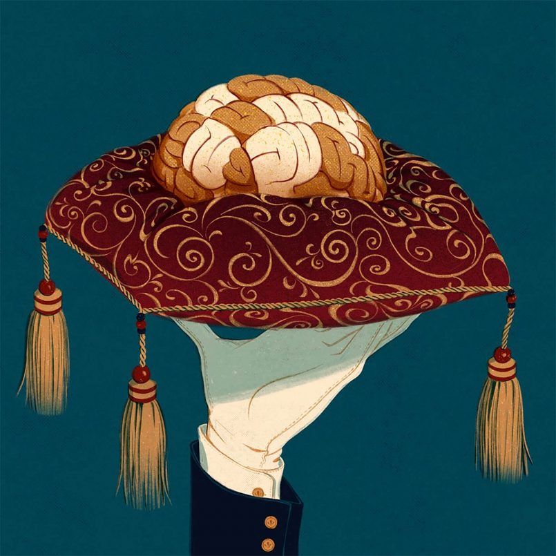 pão e louça Ilustrações Editoriais Fantásticas por Dawn Yang